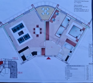 Zabjelo - Ljubović - Cijevna Commerce, 83m2, I sprat, 133.000€